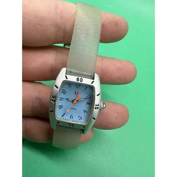 Michelle Urban Ladys Watch with Date. 72-196-A.Silicone  display picture 2
